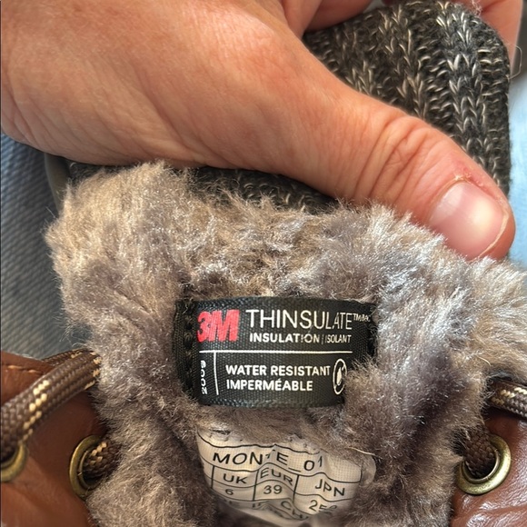 3M Thinsulate Women's Ankle Boots - Black and Brown - Picture 2 of 12